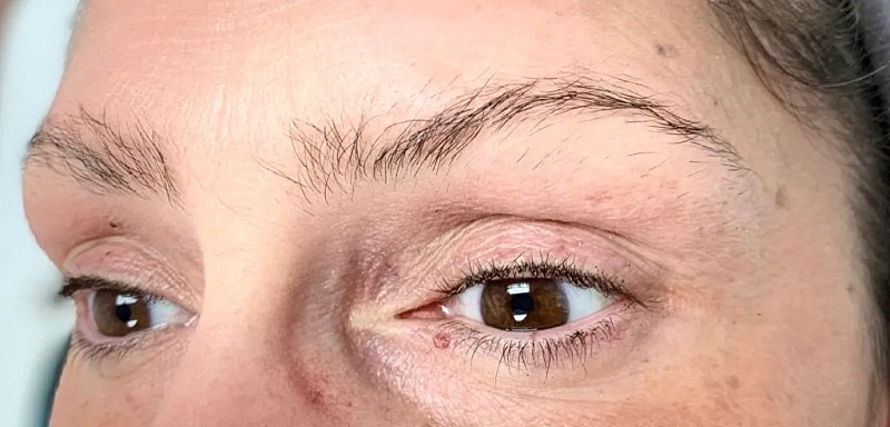 Oakland Brow Lamination Before & After