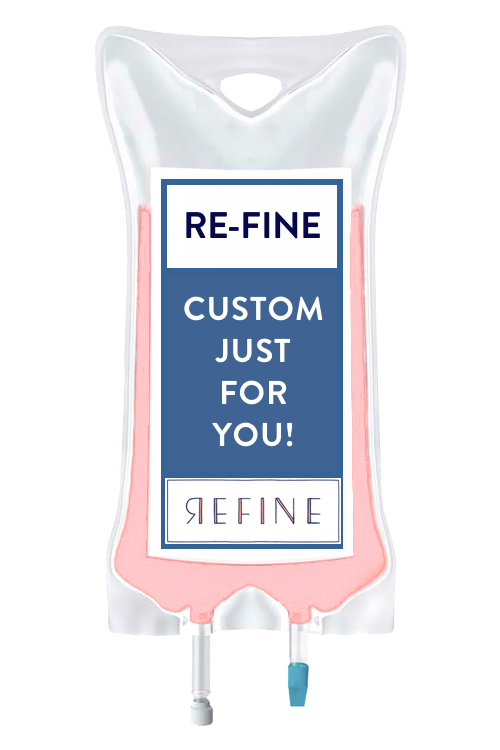 Illustration of Refine Refine Anti Aging IV Drip | Custom just for you!