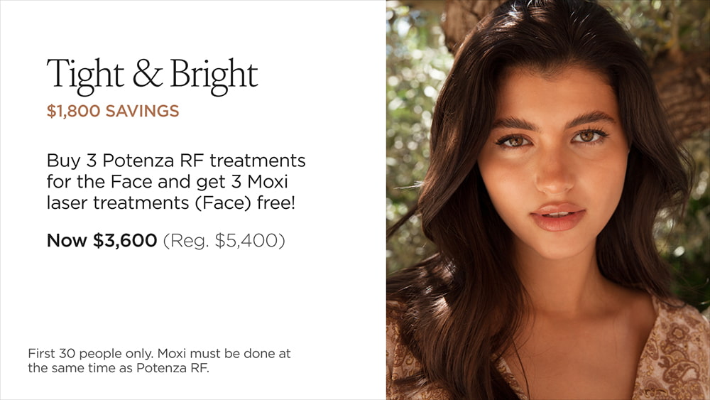 Tight & Bright: Buy 3 Potenza (Face), Get 3 Moxi (Face) FREE | Special